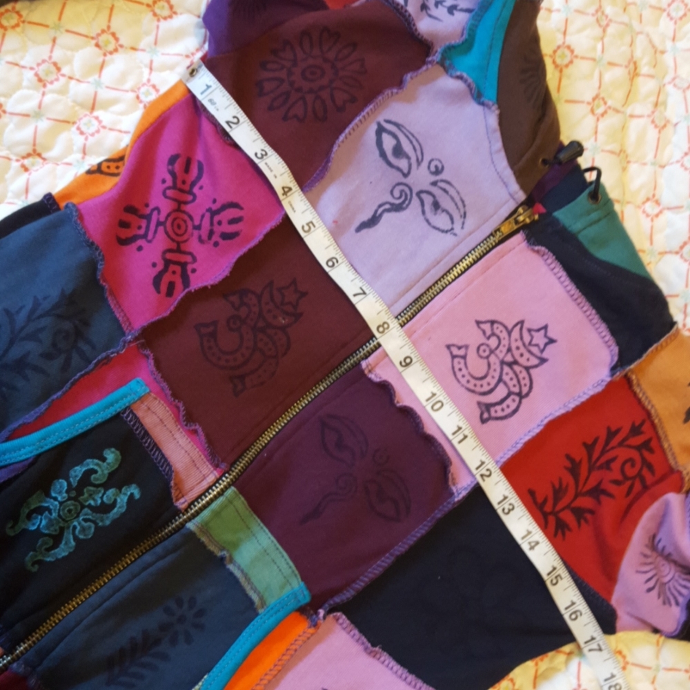 Patchwork cotton jacket - Picture 5 of 5